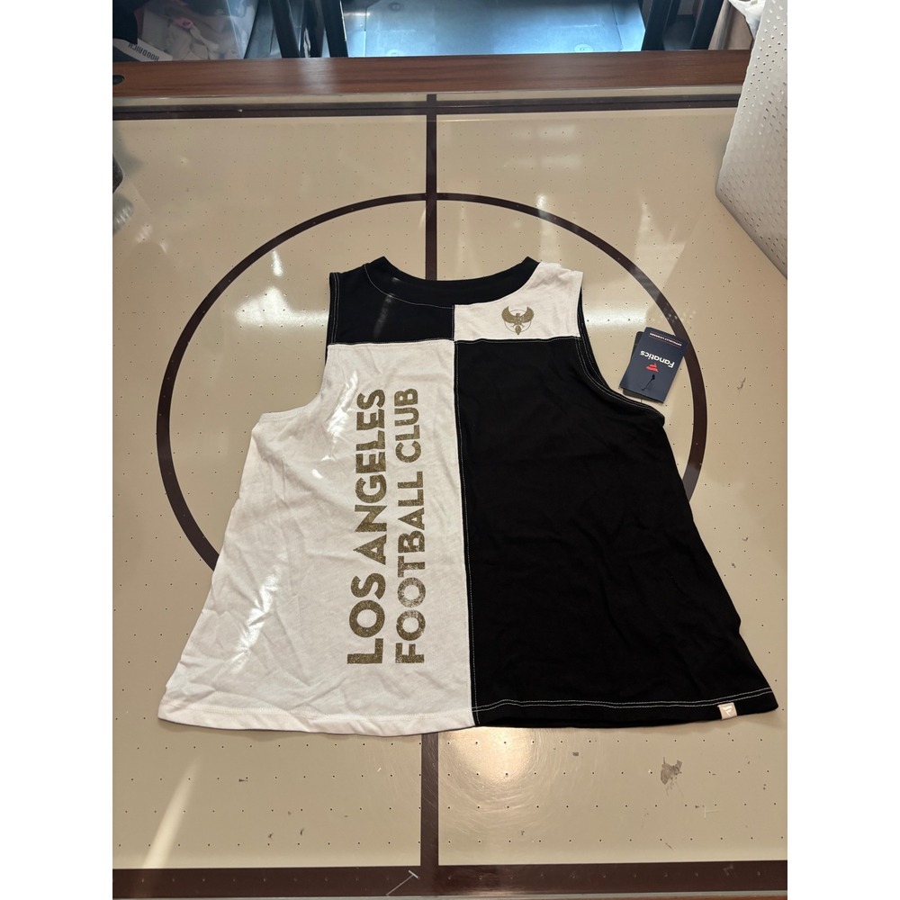442 Fanatics LAFC Los Angeles Football Club Tank Top Womens Large Black White - Picture 2 of 6